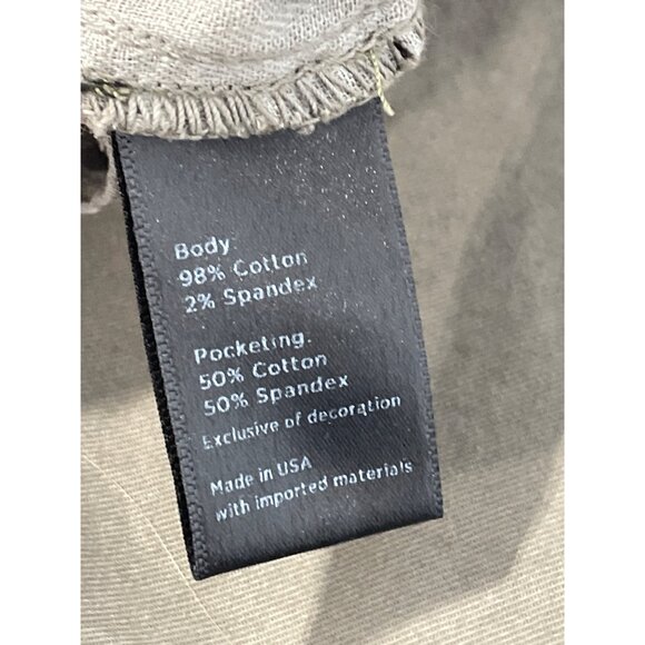 Flint And Tinder Chino Pants Size 32 Flat Front Straight Leg Cotton Blend Work - Picture 5 of 7